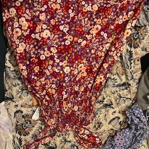 Mid-length off the shoulder dress